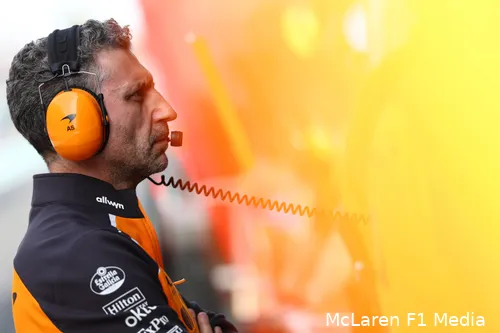 andrea stella mclaren australie vrijdag 2025