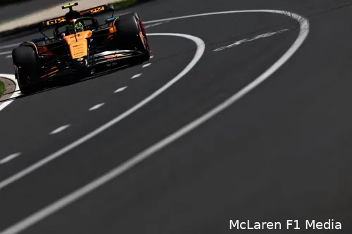 Is de McLaren net zo stabiel in de regen als onder droge omstandigheden?