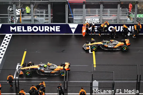 oscar piastri lando norris mclaren gp australie zondag 2025 3
