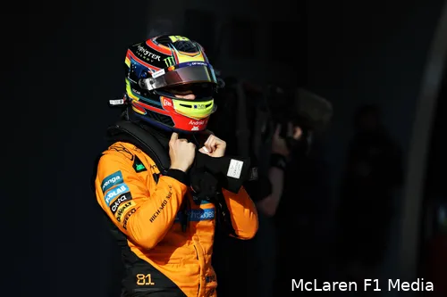 oscar piastri mclaren china sprintkwalificatie