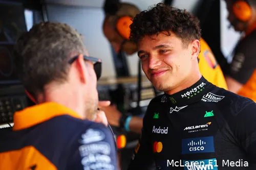 lando norris mclaren bahrein kwalificatie zaterdag 2025