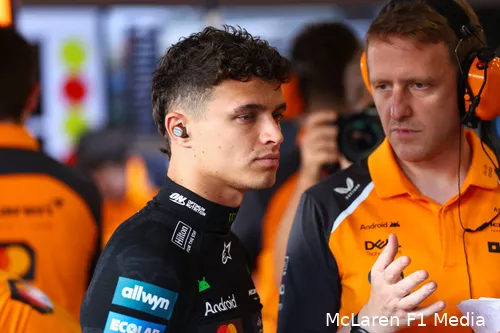 mclaren lando norris gp saoedi arabie 2025 zaterdag 7
