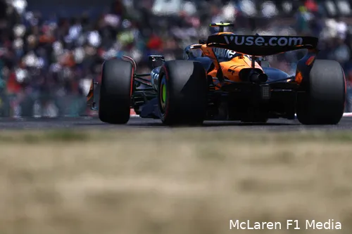 <i>De veelbesproken achtervleugel van McLaren.</i>