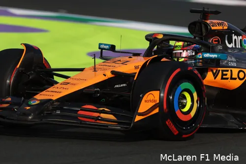 <i>McLaren gaat goed met de banden om.</i>