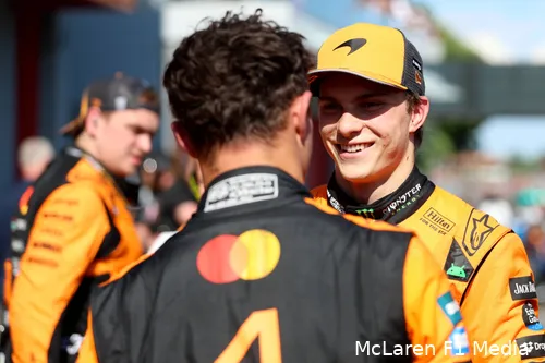 <i>Piastri kan met een beter gevoel dan Norris naar Oostenrijk.</i>