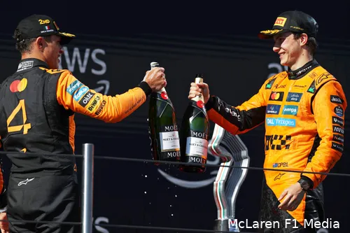 lando norris mclaren imola 2025 1 oscar piastri podium