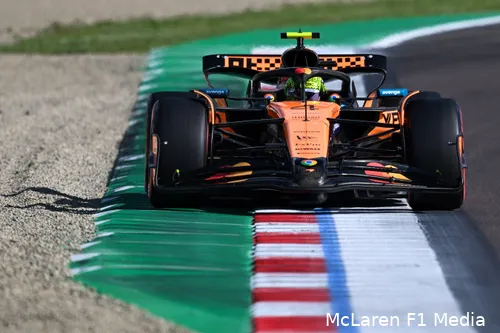 lando norris mclaren mcl39 imola 2025 12