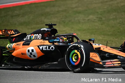 mclaren oscar piastri gp spanje 2025 vrijdag 3
