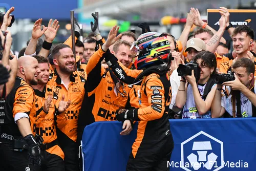 Piastri won vier van de eerste zes races in 2025.&nbsp;