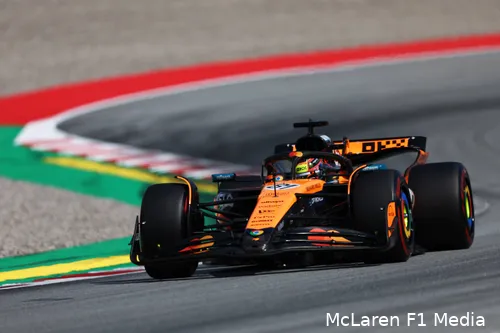 oscar piastri mclaren gp spanje 2025 zaterdag 4