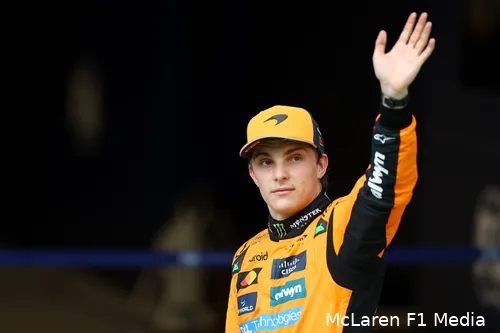 <i>Piastri was snel op Spielberg, maar niet snel genoeg voor de winst.</i>