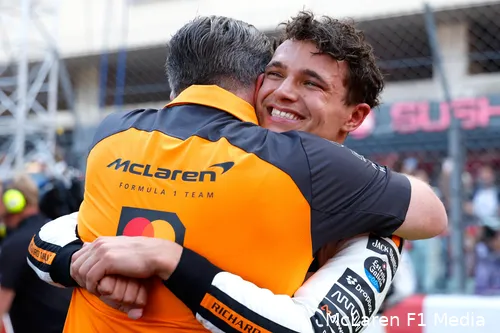 zak brown lando norris mclaren 2025 monaco gp