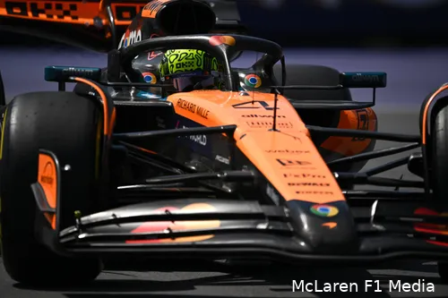 lando norris canada 2025 racedag