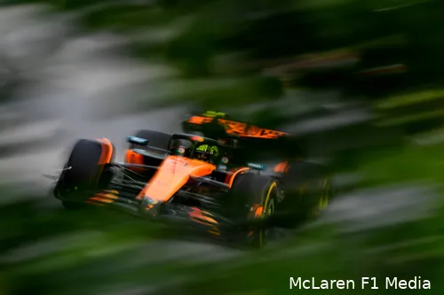 Norris wist niet verder te komen dan een vierde startrij in Montréal.