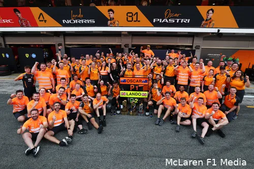 De eenheid bij McLaren rendeert momenteel.