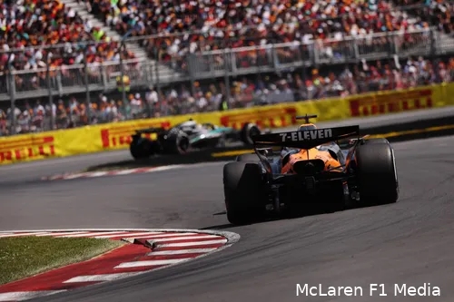 McLaren had niet het beste weekend in Canada.