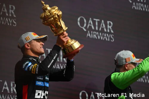 lando norris zondag silverstone mclaren win