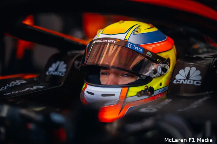 alex palou mcl35m mclaren oostenrijk f1 2022
