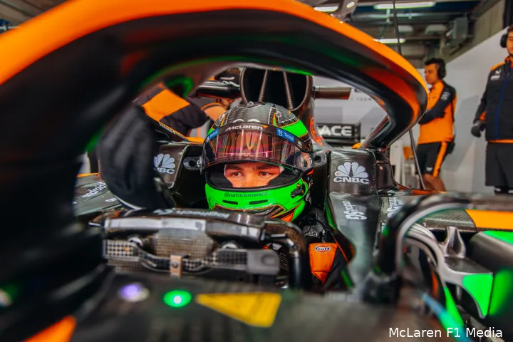 patricio oward mcl35m mclaren oostenrijk f1 2022