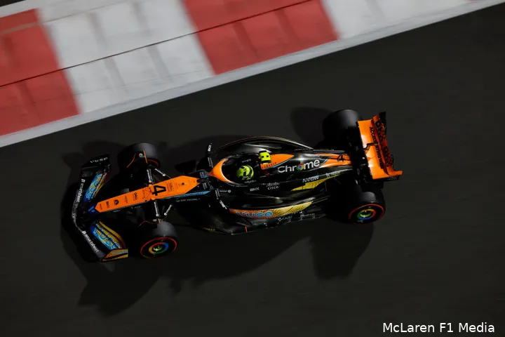 lando norris mclaren abudhabi