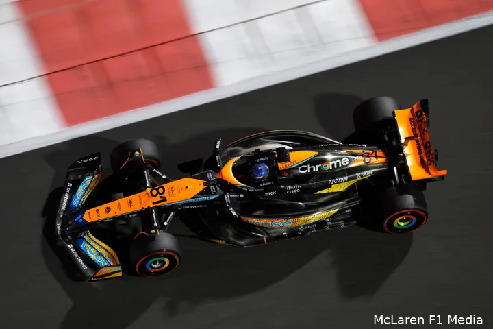 McLaren heeft enorme stappen gezet in het 2023-seizoen en hoopt met de Duitse krachtbron nog verder te komen. (Foto: McLaren F1 Media)
