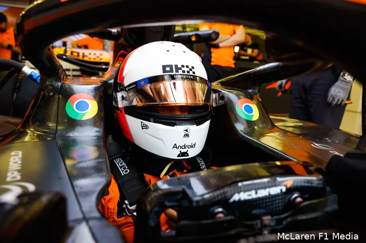 lando norris mclaren pre season testing testdagen bahrein 2024