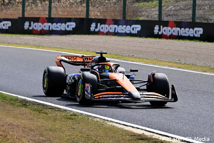 McLaren staat voorlopig stevig op P3 in het klassement. (Foto: McLaren F1 Media)