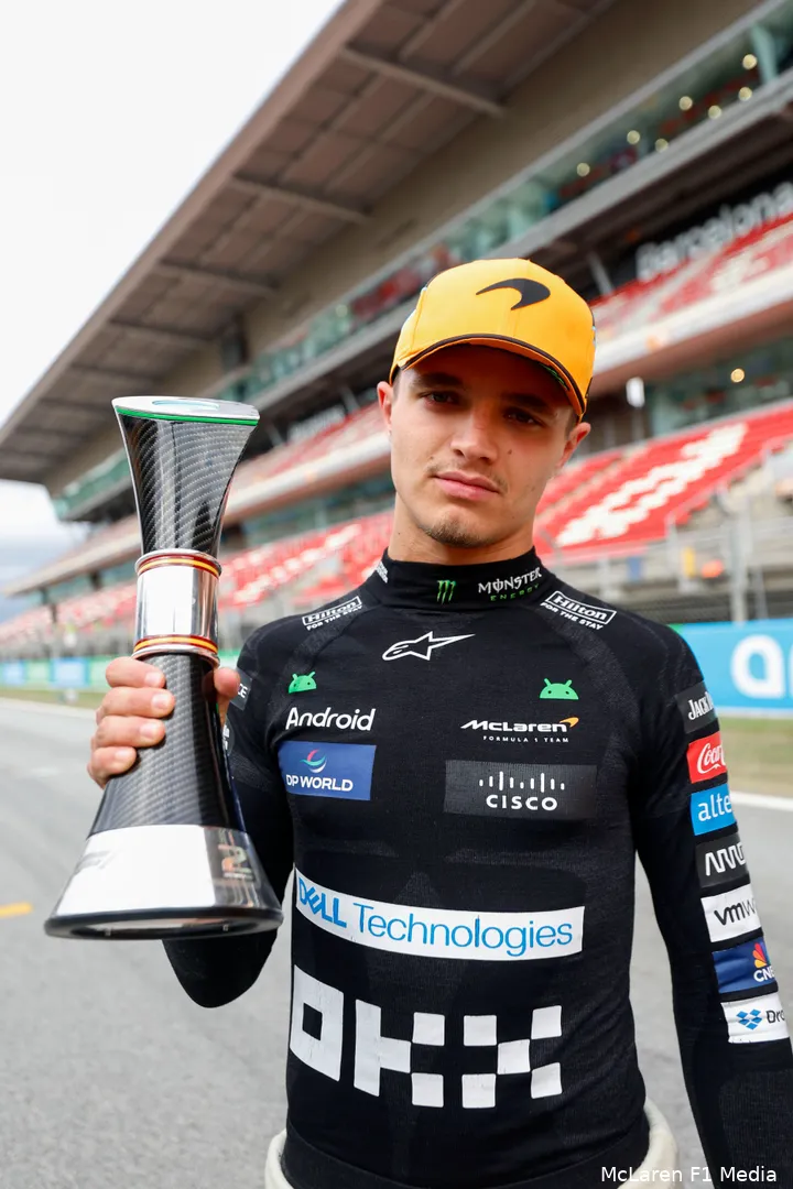 lando norris spanje mclaren 2024 podium
