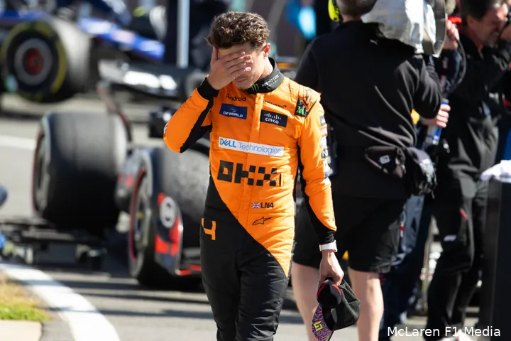 lando norris balen p3 silverstone 2024 mclaren