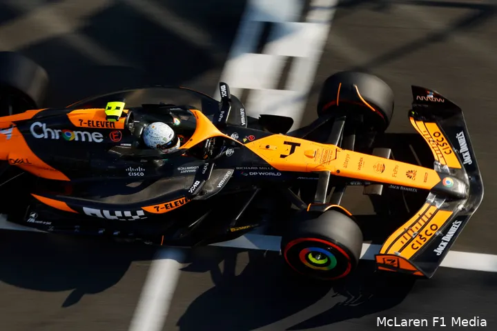 lando norris pole kwalificatie hongarije