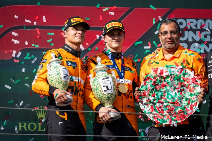 oscar piastri win hongarije 2024 mclaren