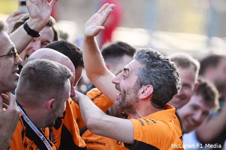 mclaren andrea stella gp azerbeidzjan zondag 2024