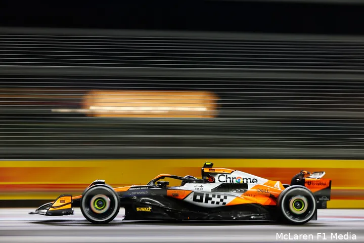 mclaren lando norris singapore gp zondag 2024 2