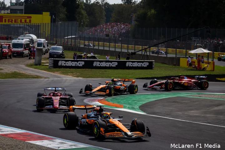 oscar piastri lando norris mclaren gp italie zondag 2024 5