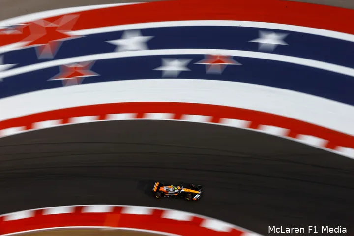 Norris en Piastri konden het perfecte rondje niet rijden op vrijdag.