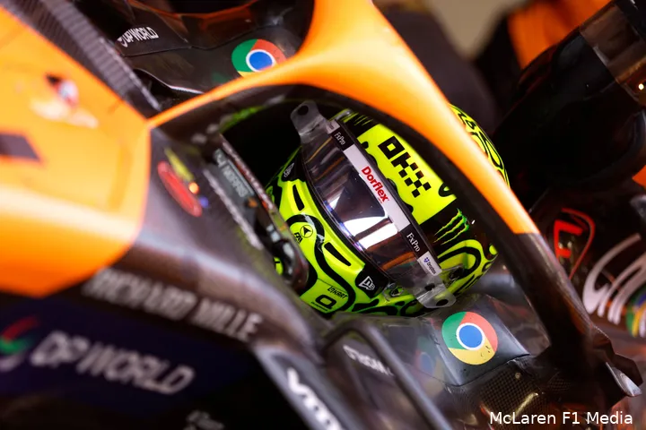 Norris' kansen op de titel zijn nu opeens stukken kleiner.