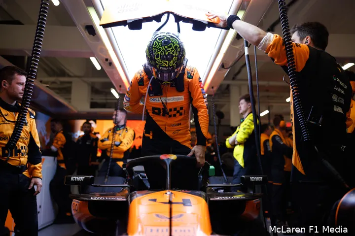 lando norris mclaren gp las vegas zondag 2024 2