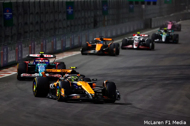 lando norris mclaren gp las vegas zondag 2024 4