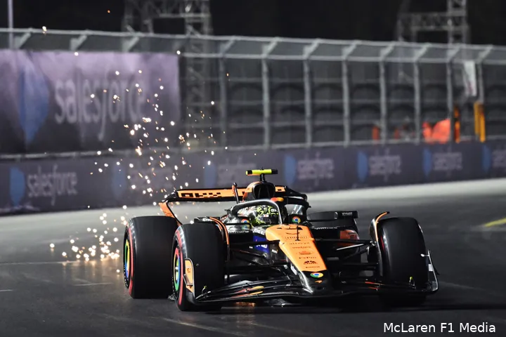 lando norris mclaren las vegas kwali 1
