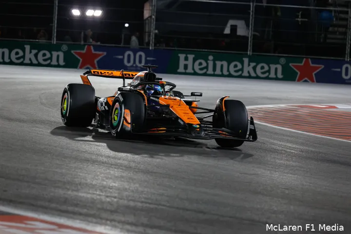oscar piastri mclaren gp las vegas zondag 2024
