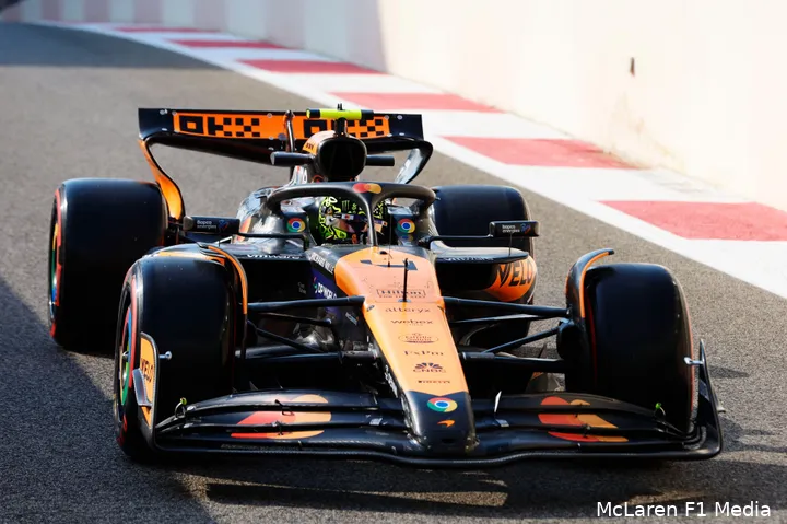 lando norris mclaren gp abu dhabi friday 2024 4