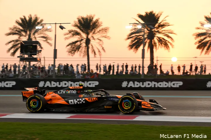 lando norris mclaren gp abu dhabi friday 2024 9