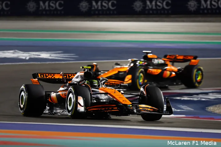<i>McLaren maximaliseerde de resultaten in Qatar niet.</i>
