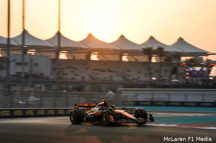 <i>McLaren leek in de trainingen een stuk sneller dan de concurrentie.</i>