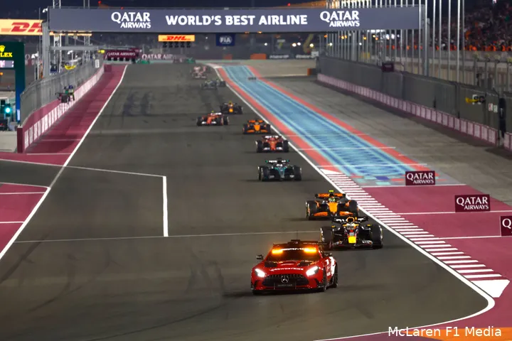 safety car qatar verstappen norris