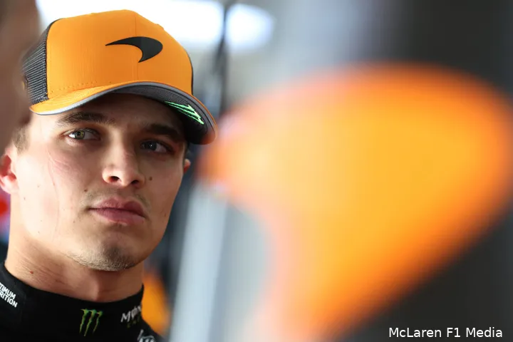 lando norris mclaren china sprintkwalificatie