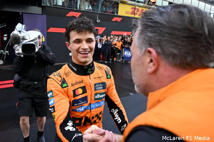 <i>Weet Norris weer aan het langste eind te trekken in de McLaren-strijd?</i>