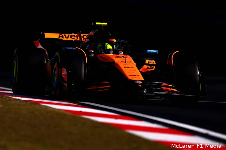 oscar piastri mclaren china sprintkwalificatie