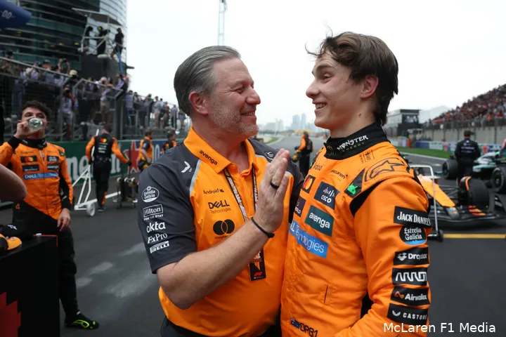 oscar piastri win china 2025 mclaren zak brown