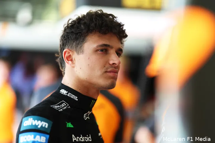 lando norris bahrein vrijdag mclaren 2025